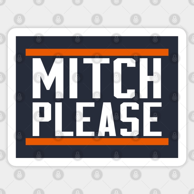 Mitch Please Sticker by BodinStreet